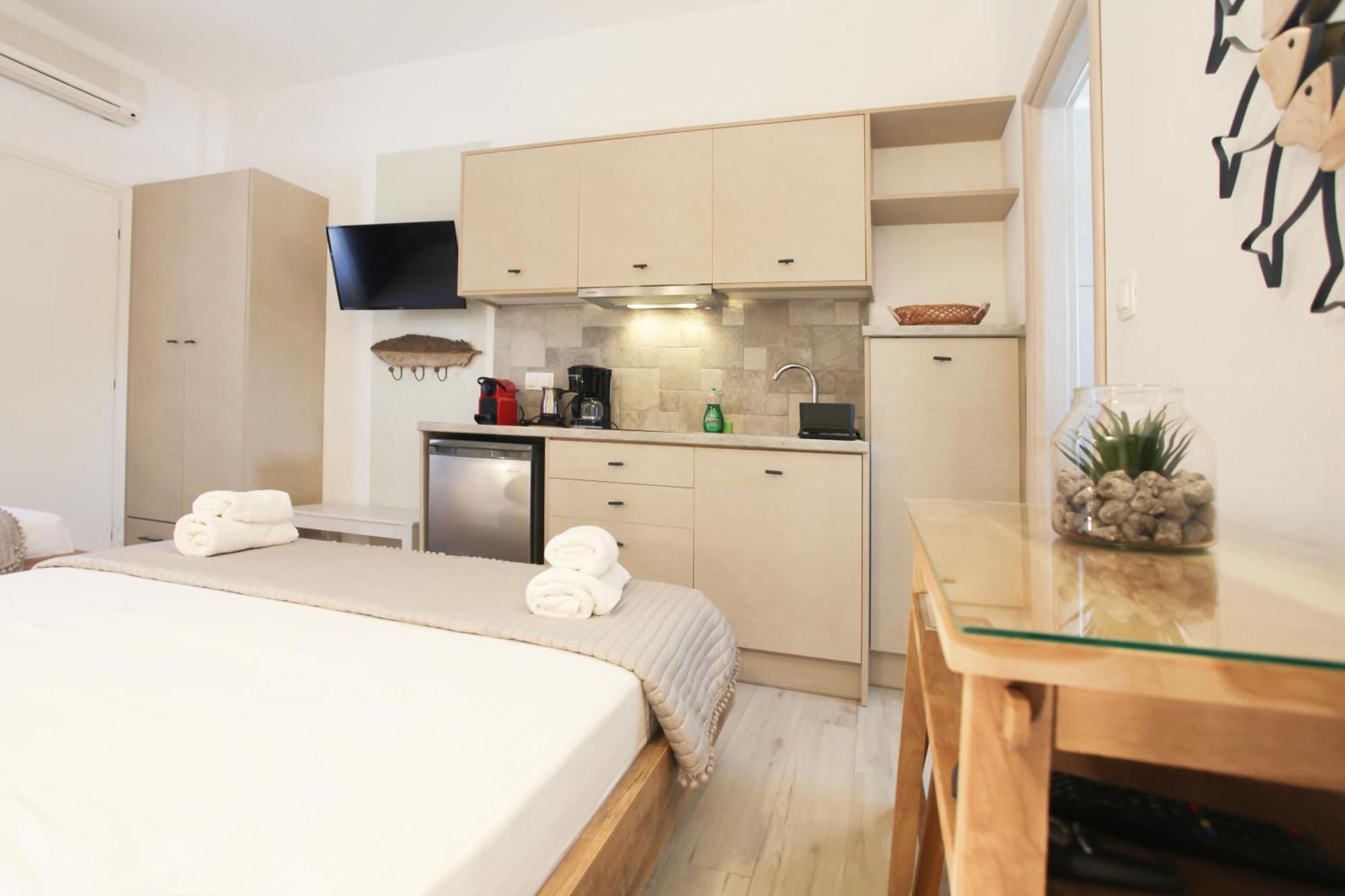 Skyros Avra Residences Стая снимка
